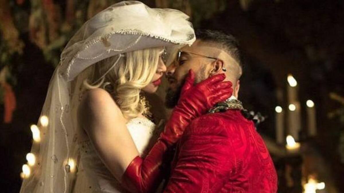 Madonna y Maluma festejaron el estreno de "Medellín