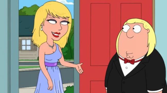 Taylor Swift en Family Guy!