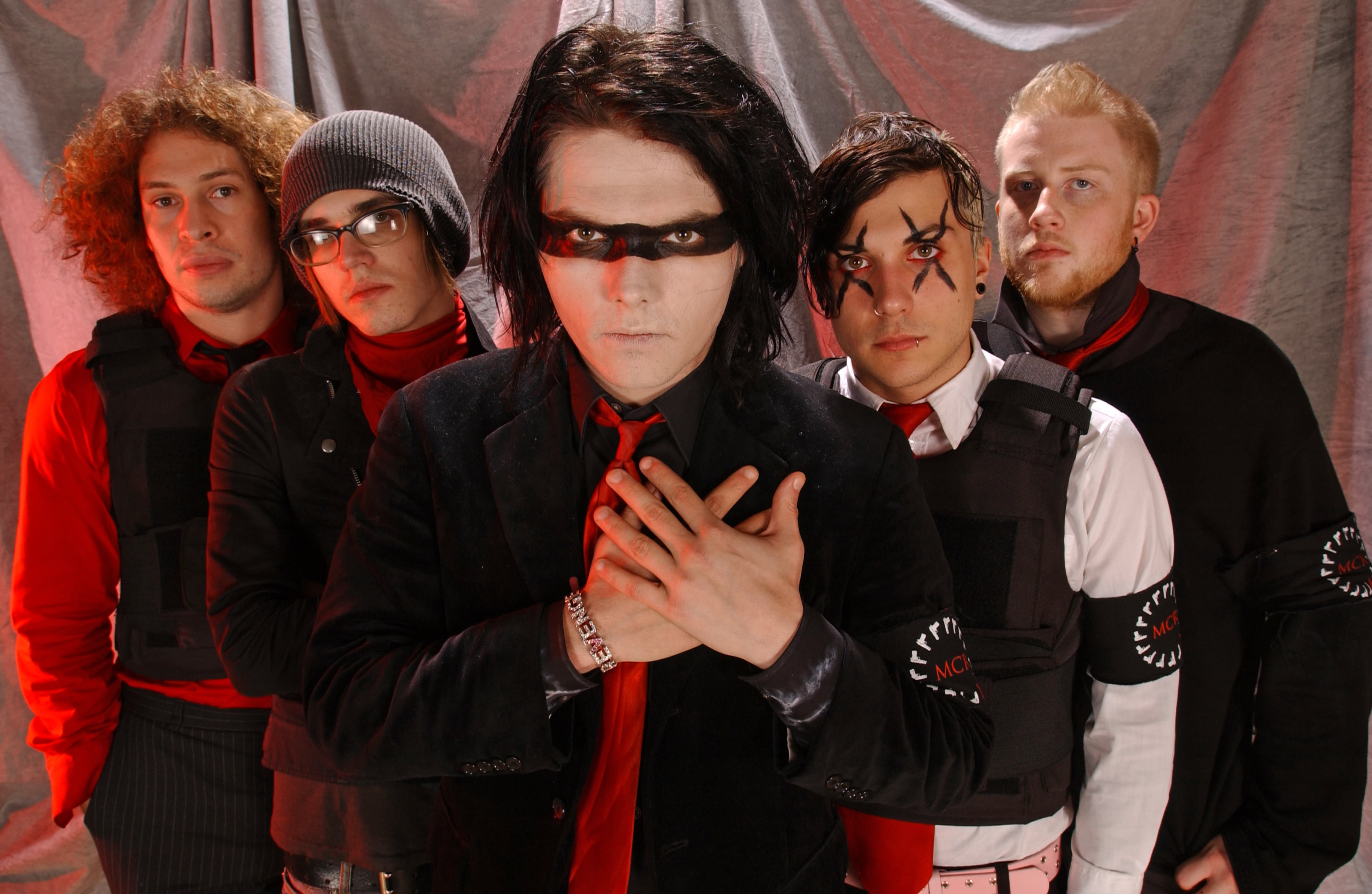 My Chemical Romance (Ray Toro, Mikey Way, Gerard Way, Frank Iero y Matt Pelissier)