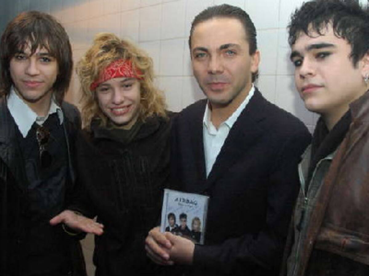 Christian Castro con Airbag