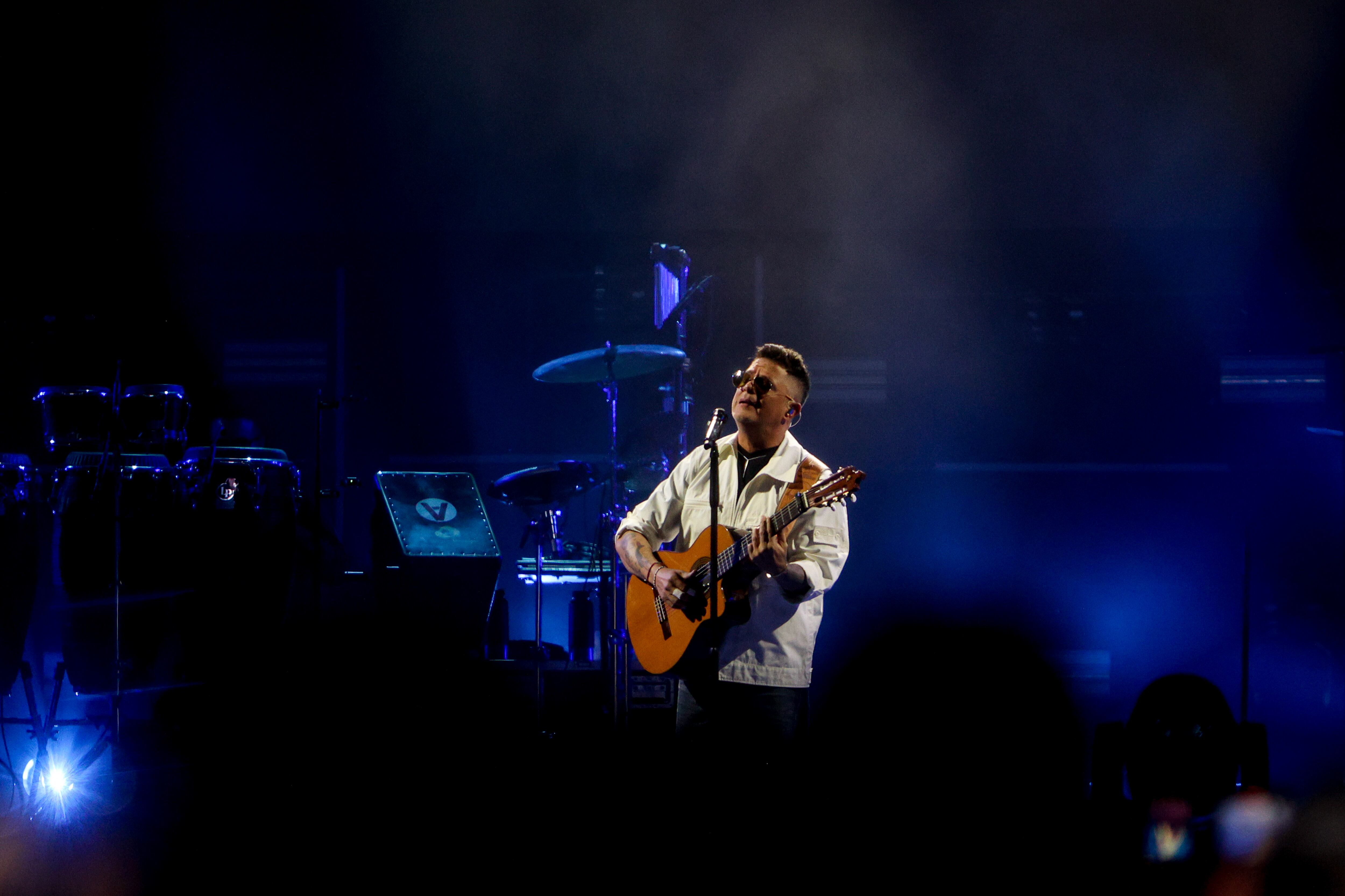 Alejandro Sanz se ha reencontrado con sus fans de Madrid en compañía de grandes músicos y cantantes, pero también amigos como el propio David Summers o Niña Pastori. (Photo By Ricardo Rubio/Europa Press via Getty Images)