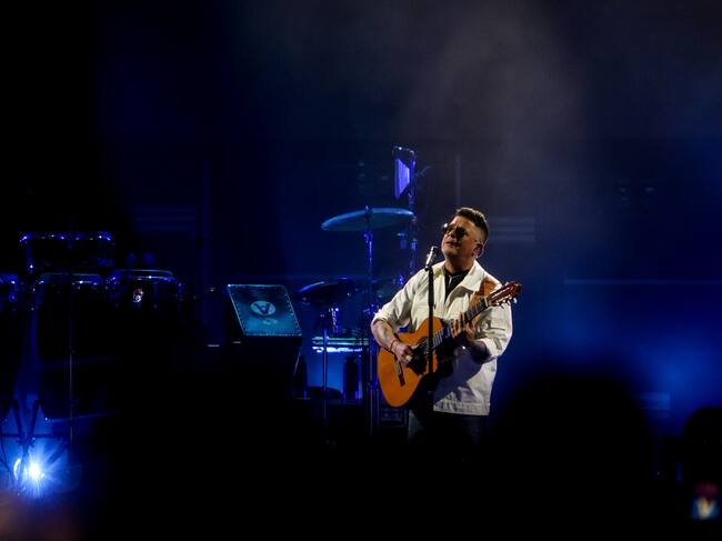 Alejandro Sanz se ha reencontrado con sus fans de Madrid en compañía de grandes músicos y cantantes, pero también amigos como el propio David Summers o Niña Pastori. (Photo By Ricardo Rubio/Europa Press via Getty Images)