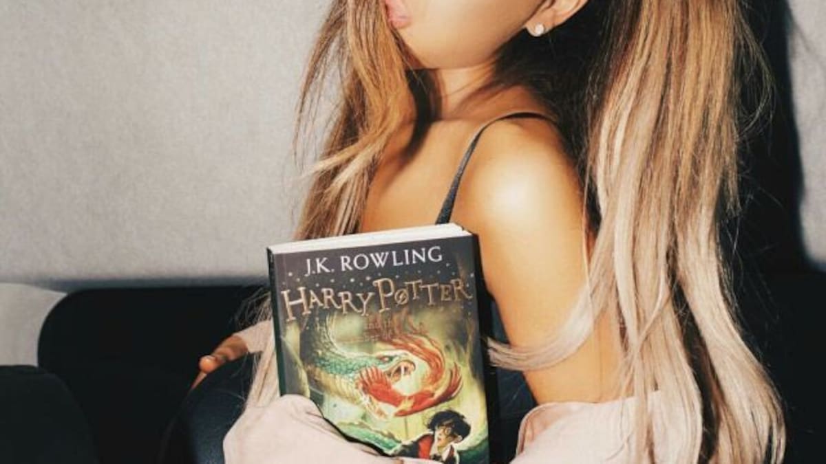 ¡Ariana Grande es toda una fan de Harry Potter!