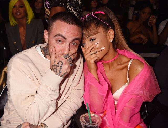 Mac Miller y Ariana Grande en agosto de 2016.