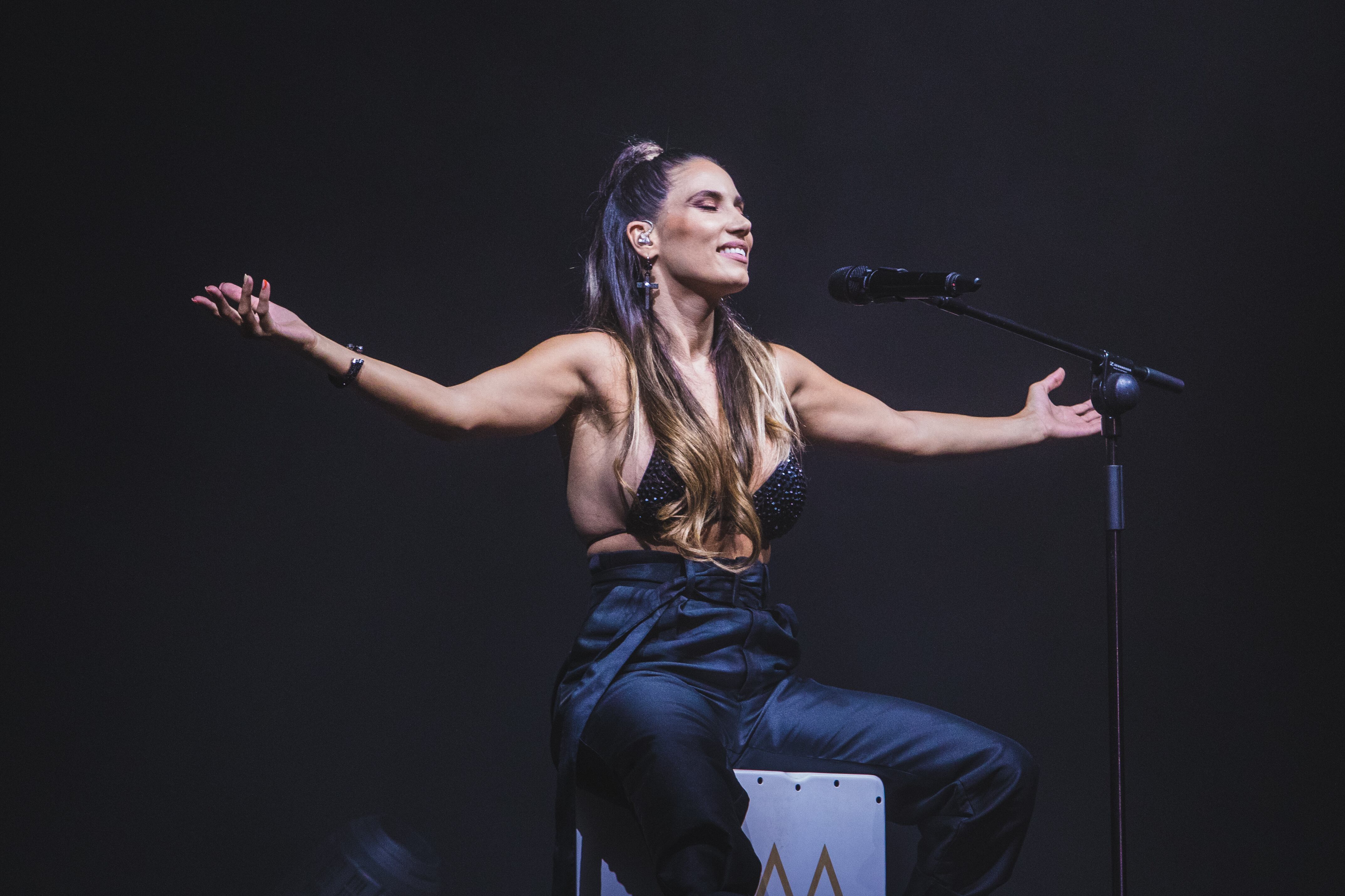 India Martinez, en una actuación en 2021 en Madrid