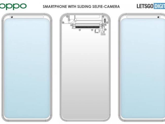 Oppo quiere una cámara 'selfie' que se mueve.