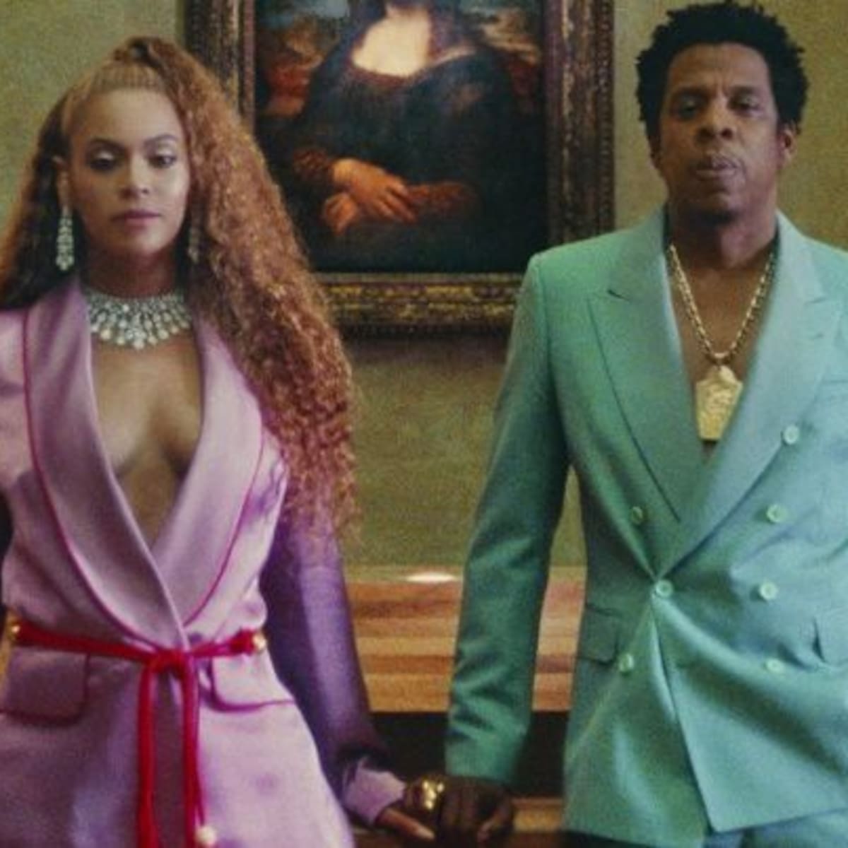 Beyoncé y Jay Z promocionaron su nuevo álbum desnudos
