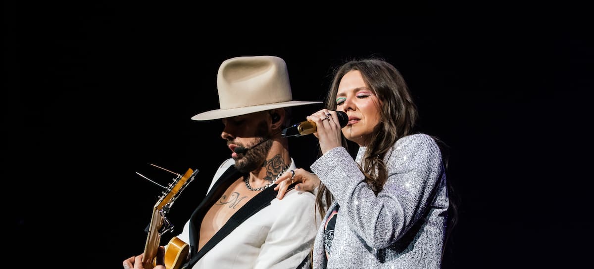 Jesse & Joy, actuación en Monterrey, 2024.
