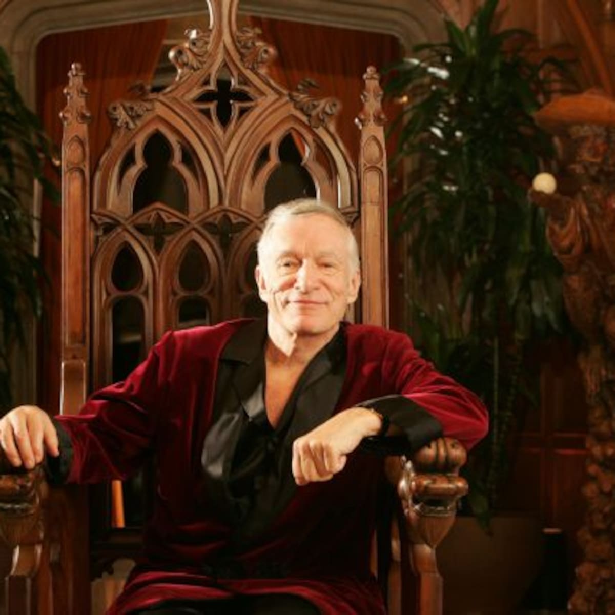 Hugh Hefner está muy grave de salud