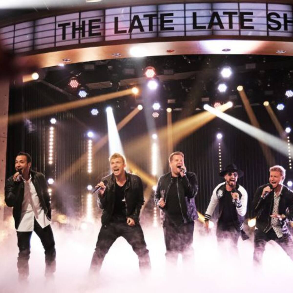 James Corden fue el invitado especial de los 'Backstreet Boys' en Las Vegas