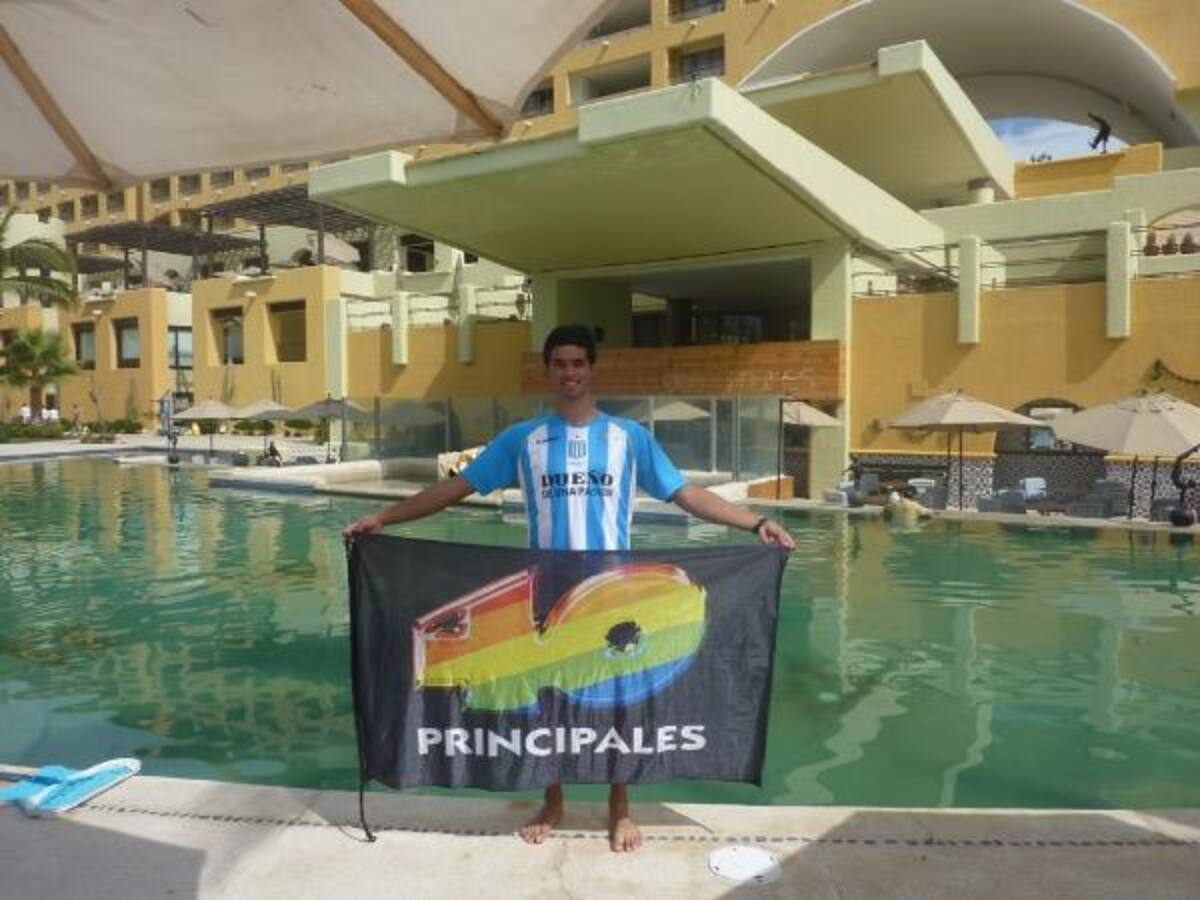Santi en Los Cabos, México.