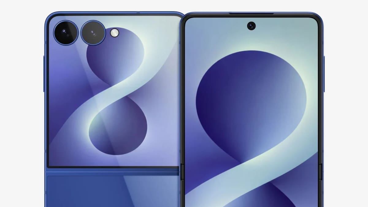 Así es el Galaxy Z Flip 8, el plegable tipo concha de Samsung