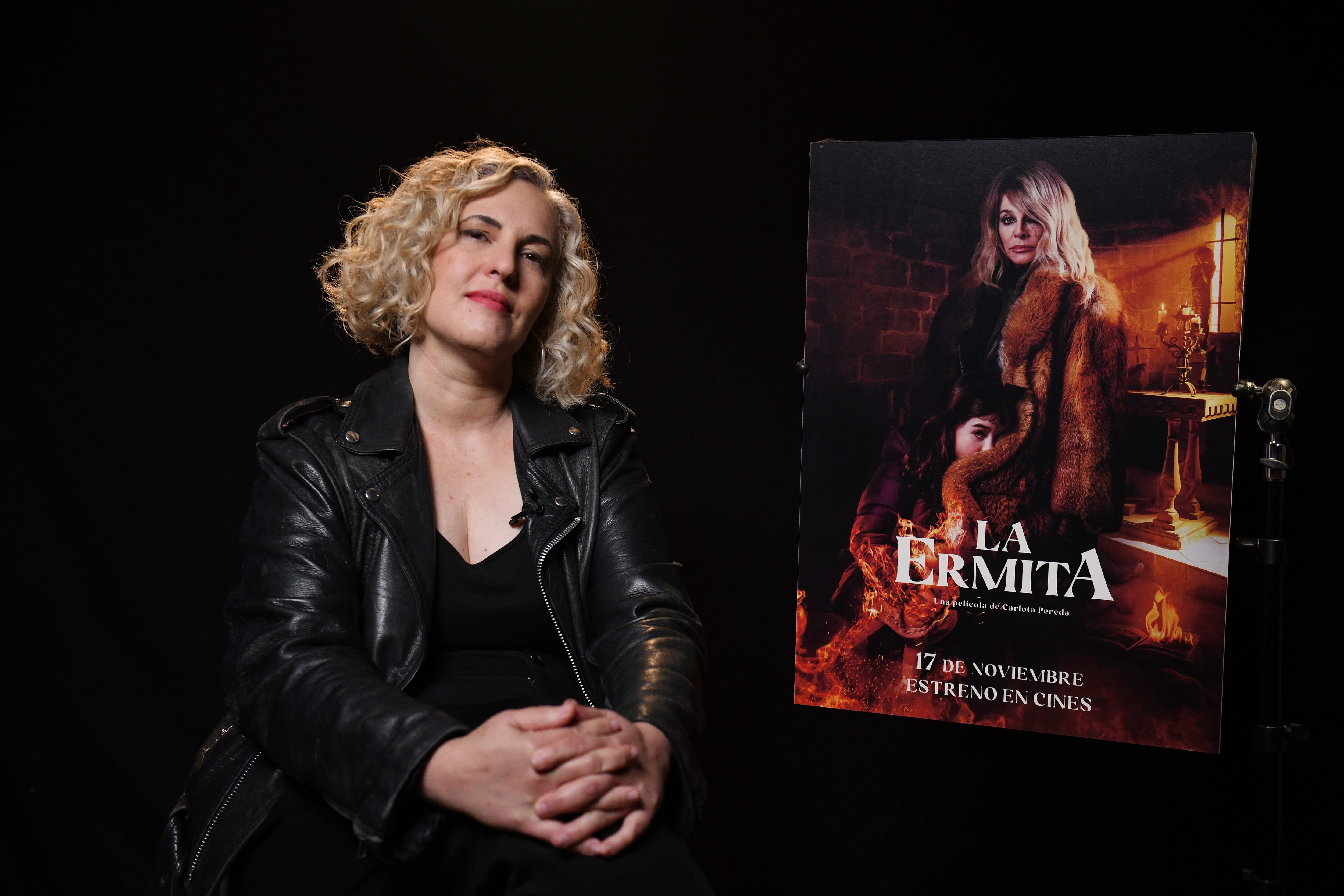 Carlota Pereda en sus entrevistas por &#039;La Ermita&#039;, su segunda película.