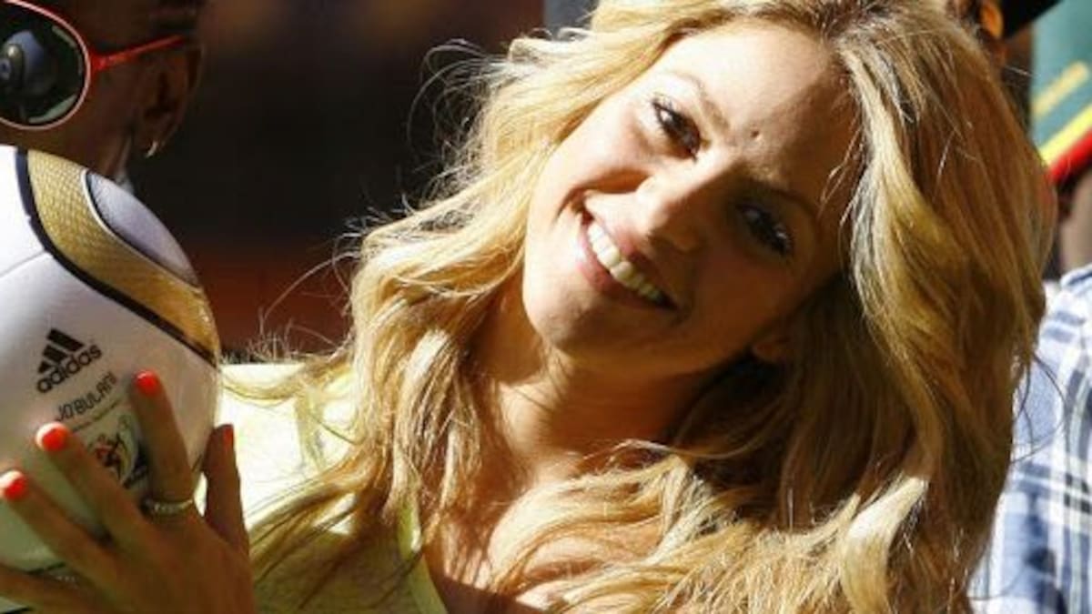 Shakira se ligó un pelotazo de su marido