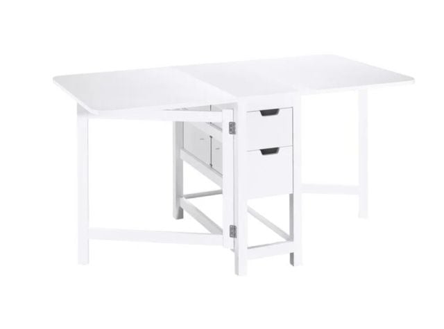 Mesa plegable con cajones de Lidl