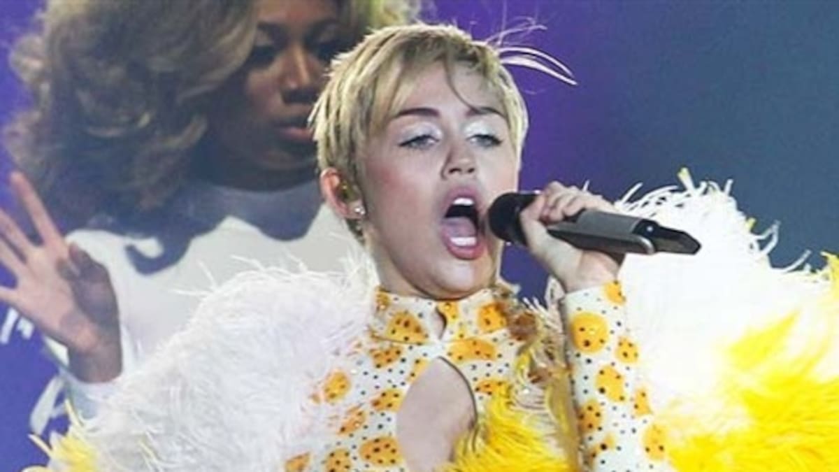 Miley Cyrus la rompió en GEBA