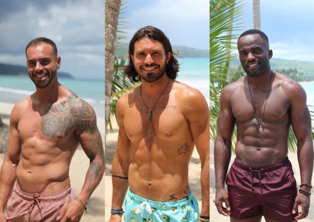 David, Javier e Imano, solteros de La isla de las tentaciones 3