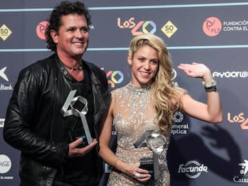 Shakira dedicó sentidas palabras a Carlos Vives: &quot;Artistas como tú aparecen cada mil años&quot;