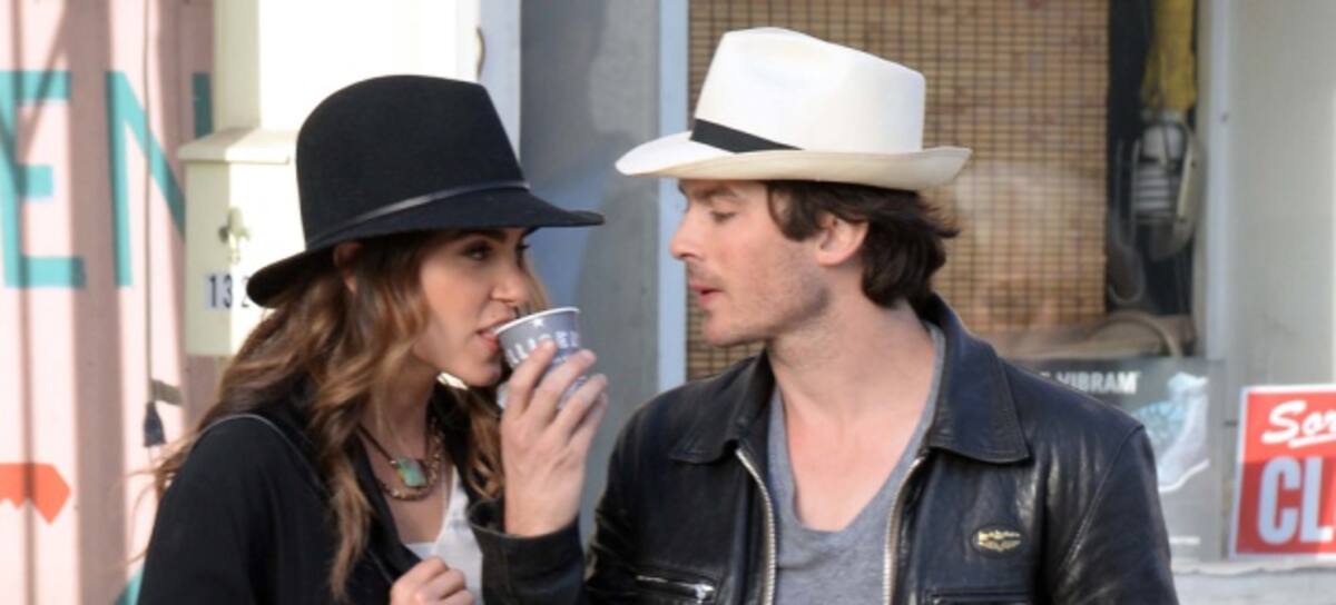 Ian Somerhalder y Nikki Reed