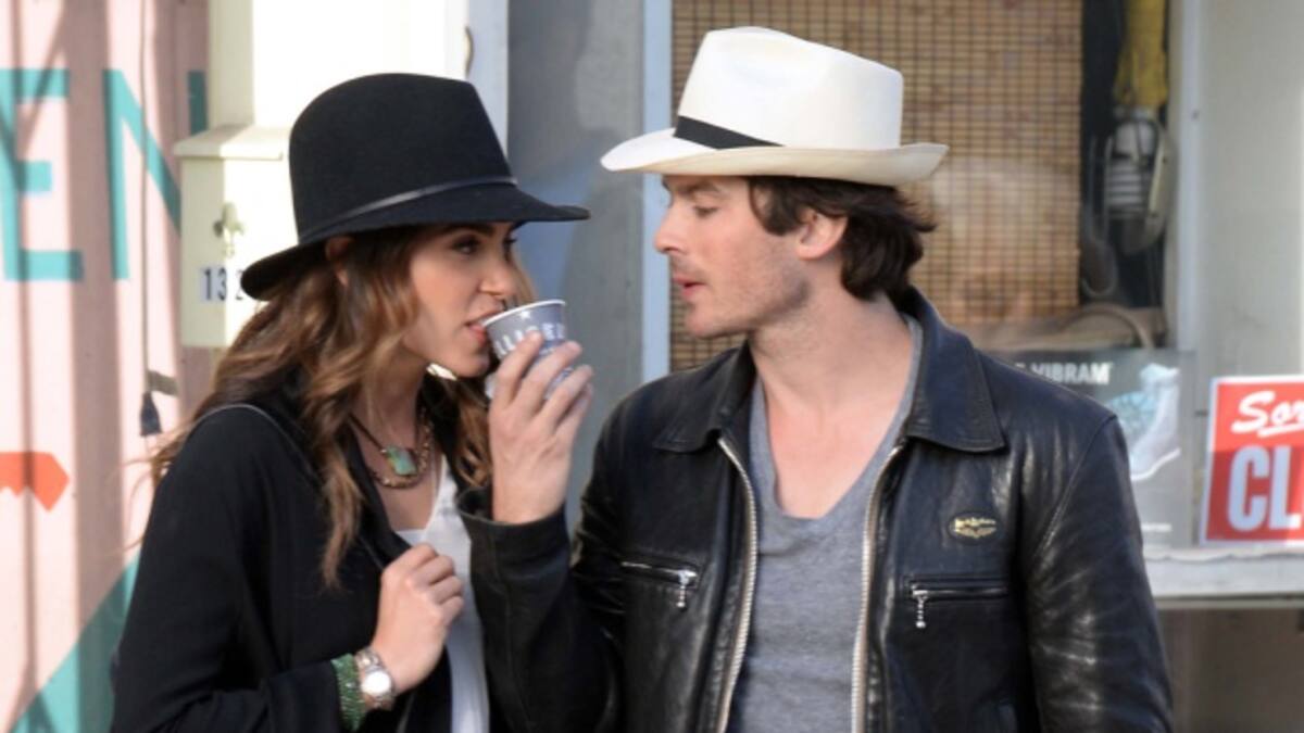 Ian Somerhalder y Nikki Reed, como dos gotas de agua