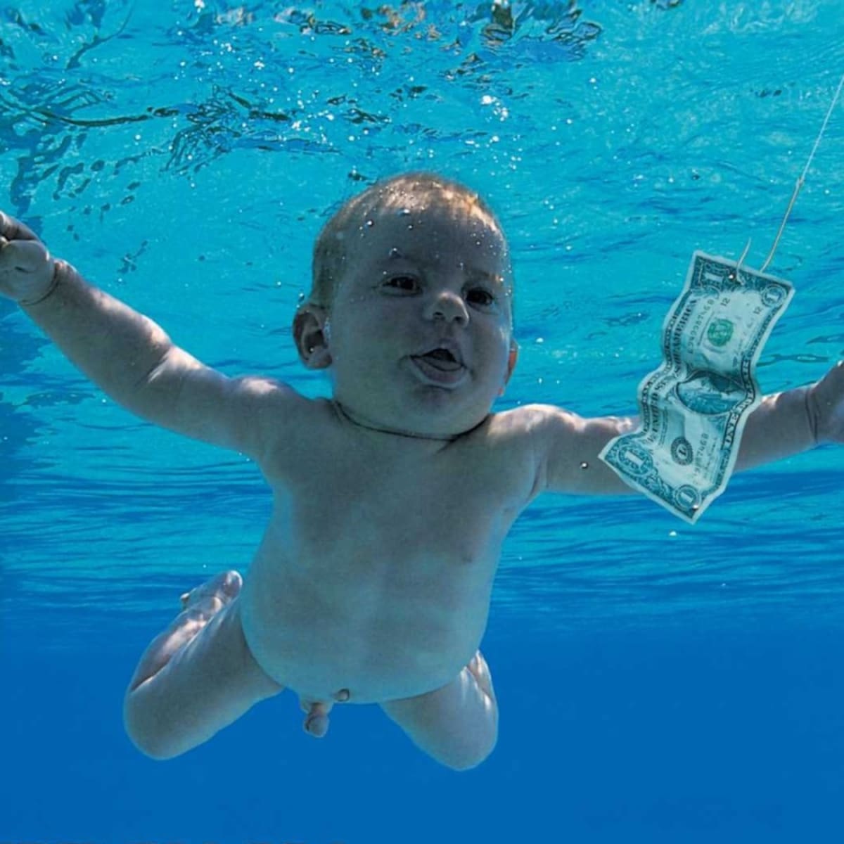 'Nevermind' cumple 35 años: el bebé que se hizo famoso en la portada de Nirvana acabó llevando al grupo a los tribunales