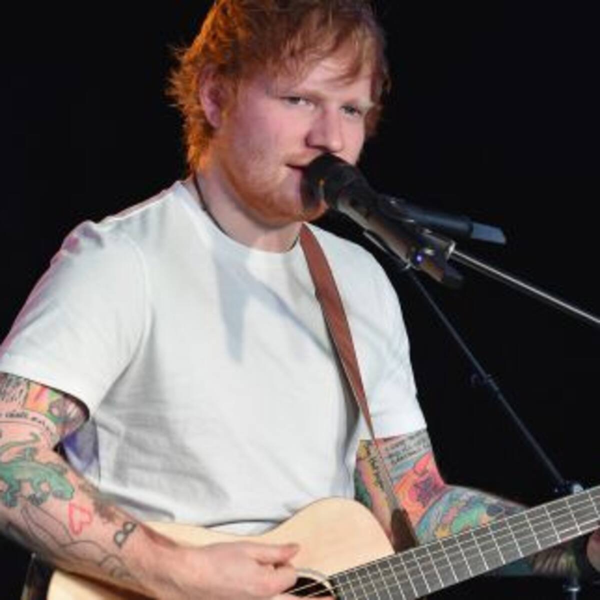 Ed Sheeran confesó quién es su ídolo