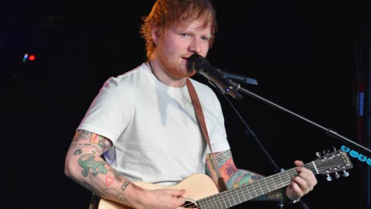 Ed Sheeran confesó quién es su ídolo