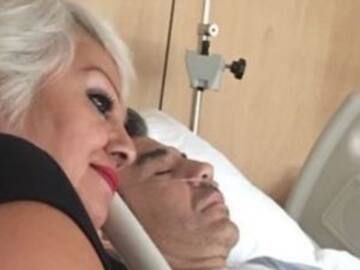 Así luce Adrián Uribe luego de haber sido operado 3 veces de emergencia