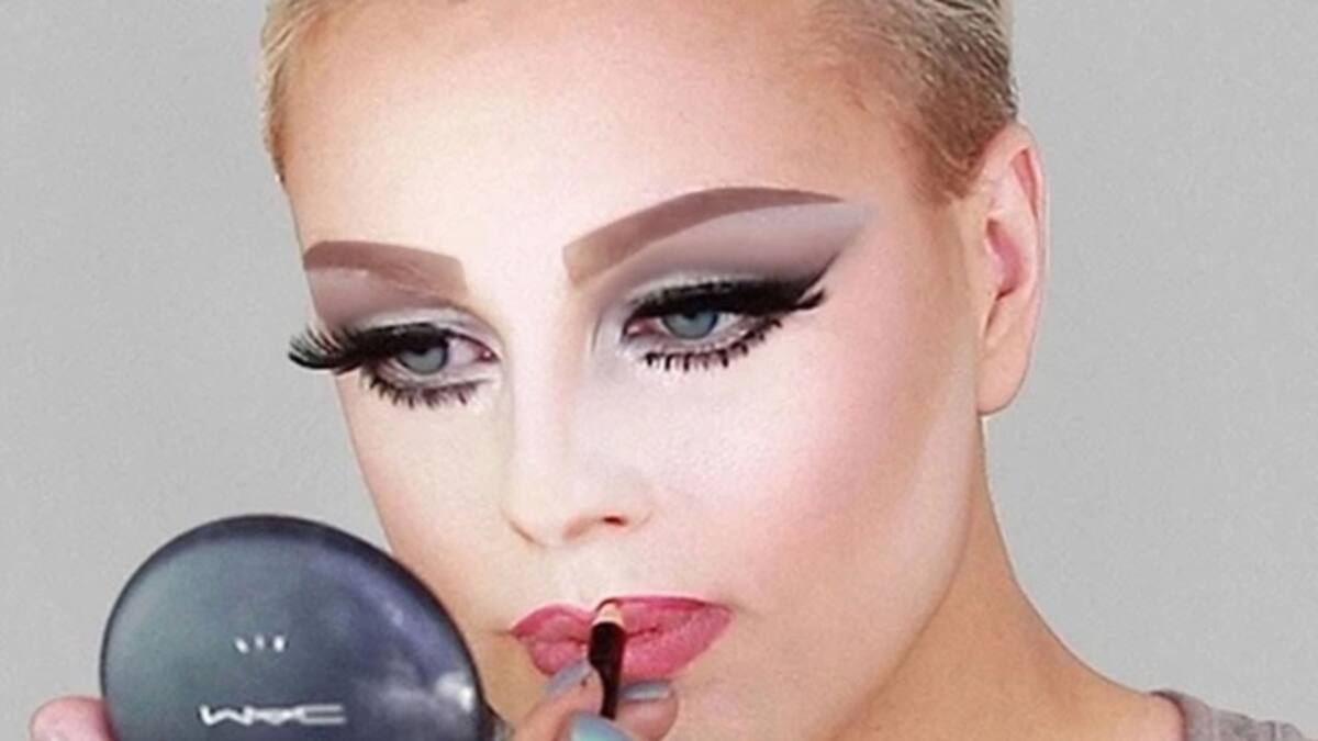 Vas a flipar con los tutoriales de maquillaje de 'drag queen'