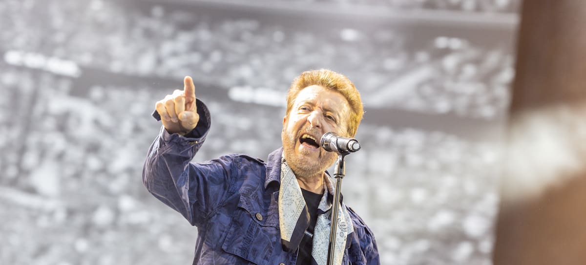 Manolo García en el concierto de El Último de la Fila en el Riyadh Air Metropolitano