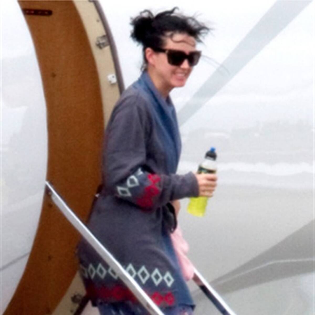 Katy Perry de pijamas en Australia