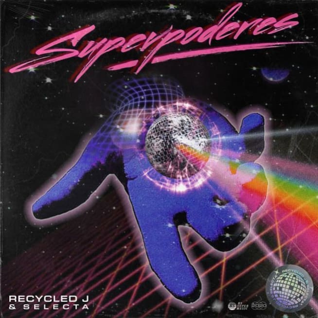 Portada de Superpoderes, el nuevo EP de Recycled J