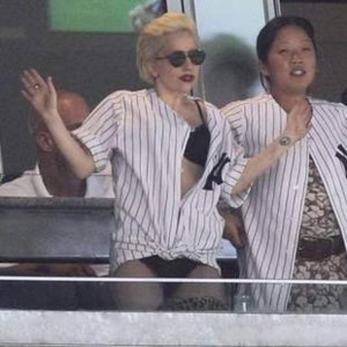 ¿Fue expulsada Lady Gaga de la zona VIP de los Yankees?