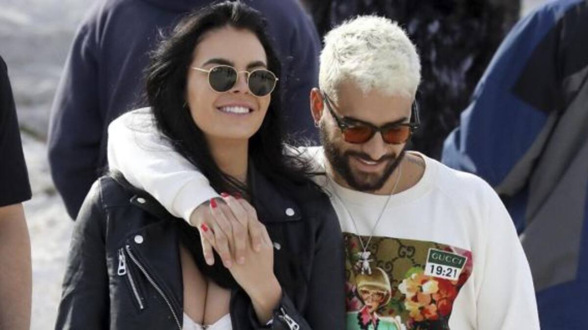 La romántica salida de Maluma con Vivien Rubin