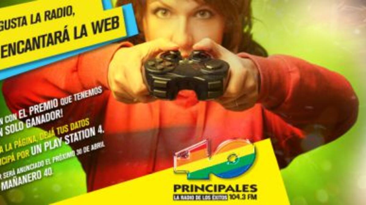 ¡Ganate un PlayStation 4 con los40.co.cr!