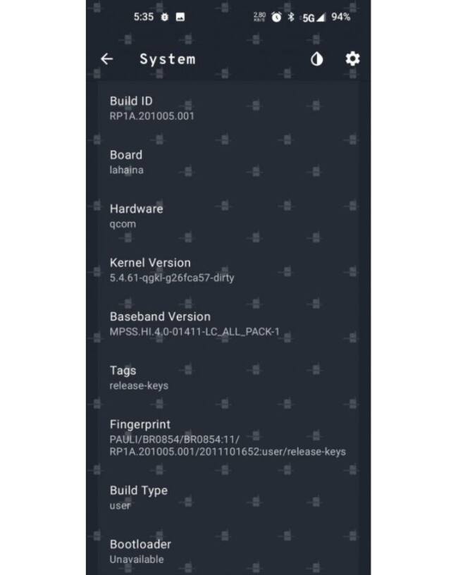 Snapdragon 888 dentro del OnePlus 9.