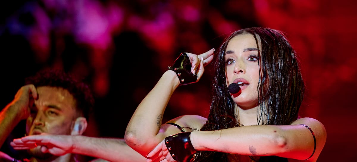 Lola Indigo actuando en el Coca Cola Music Experience 2025