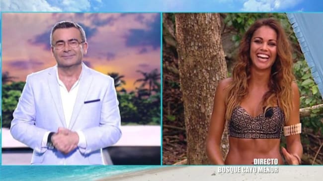 Jorge Javier bromea con Lara sobre su trono