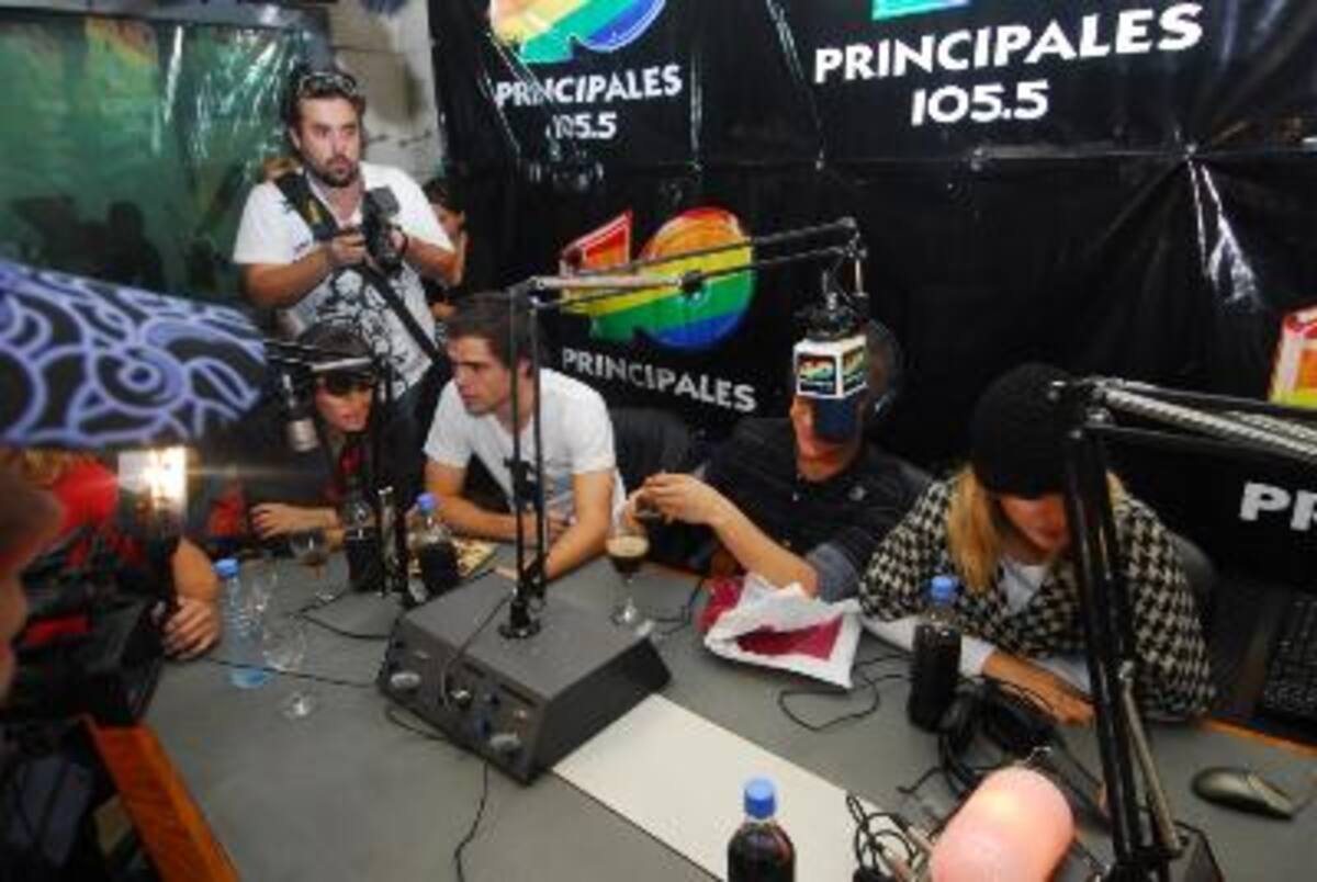 Estudio abierto con los Teen Angels en 40 Principales