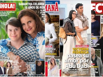 Las portadas de las revistas del corazón de hoy, 14 de enero