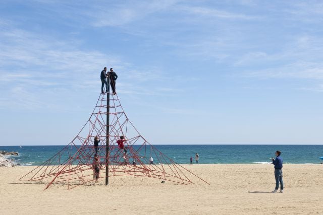 Playa de Icària.