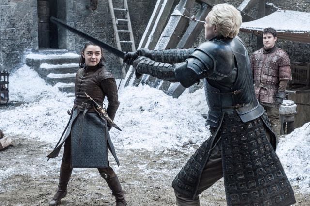 El desenlace de una pelea entre Arya Stark y Brianne de Tarth, ¿será el mismo en una octava temporada?