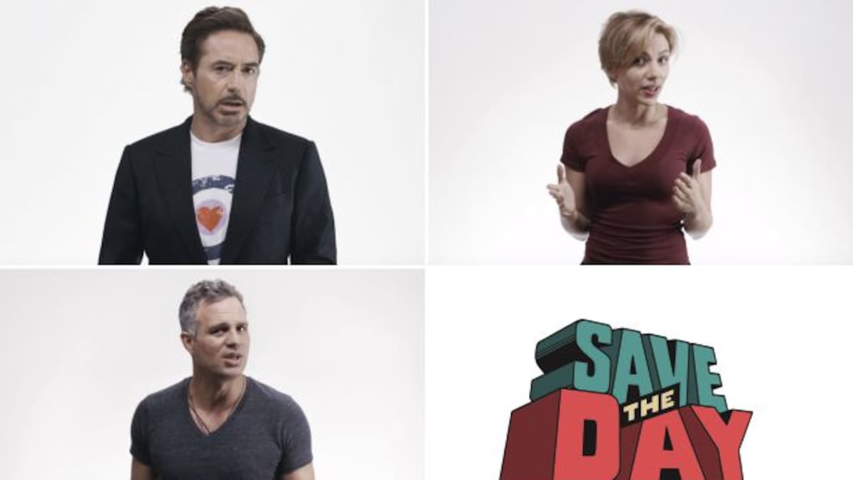 ¡Save the day! Los Avengers contra Donald Trump
