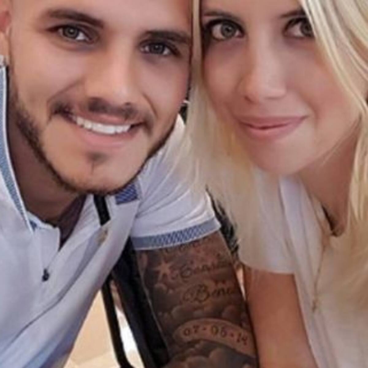 ¡Así se verían Wanda Nara y su familia en Los Simpson!