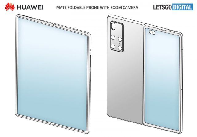 Patente del posible Huawei Mate X2