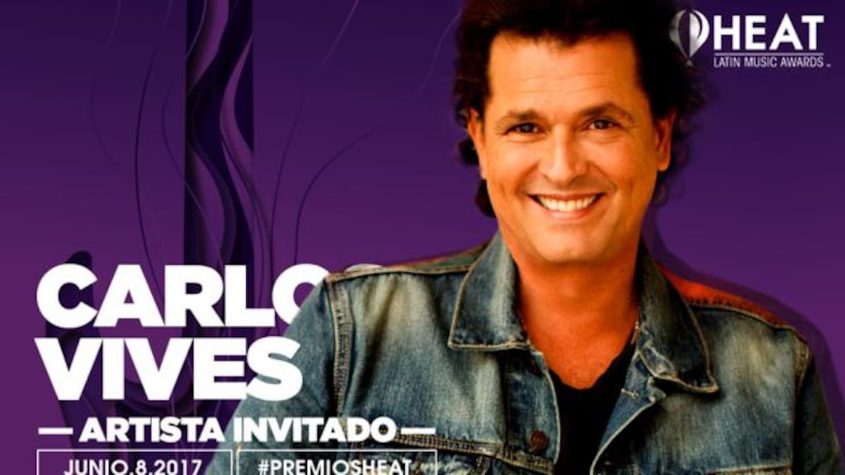Carlos Vives pondrá el sabor colombiano a los Premios Heat
