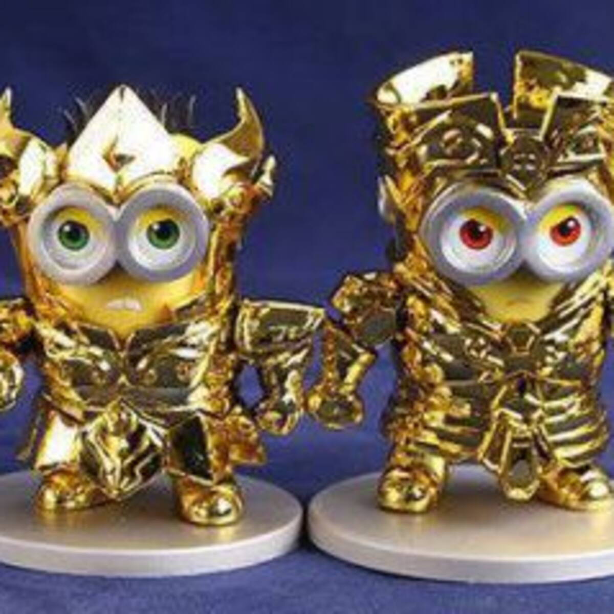 Así serían los minions en versión "Caballeros del Zodíaco"