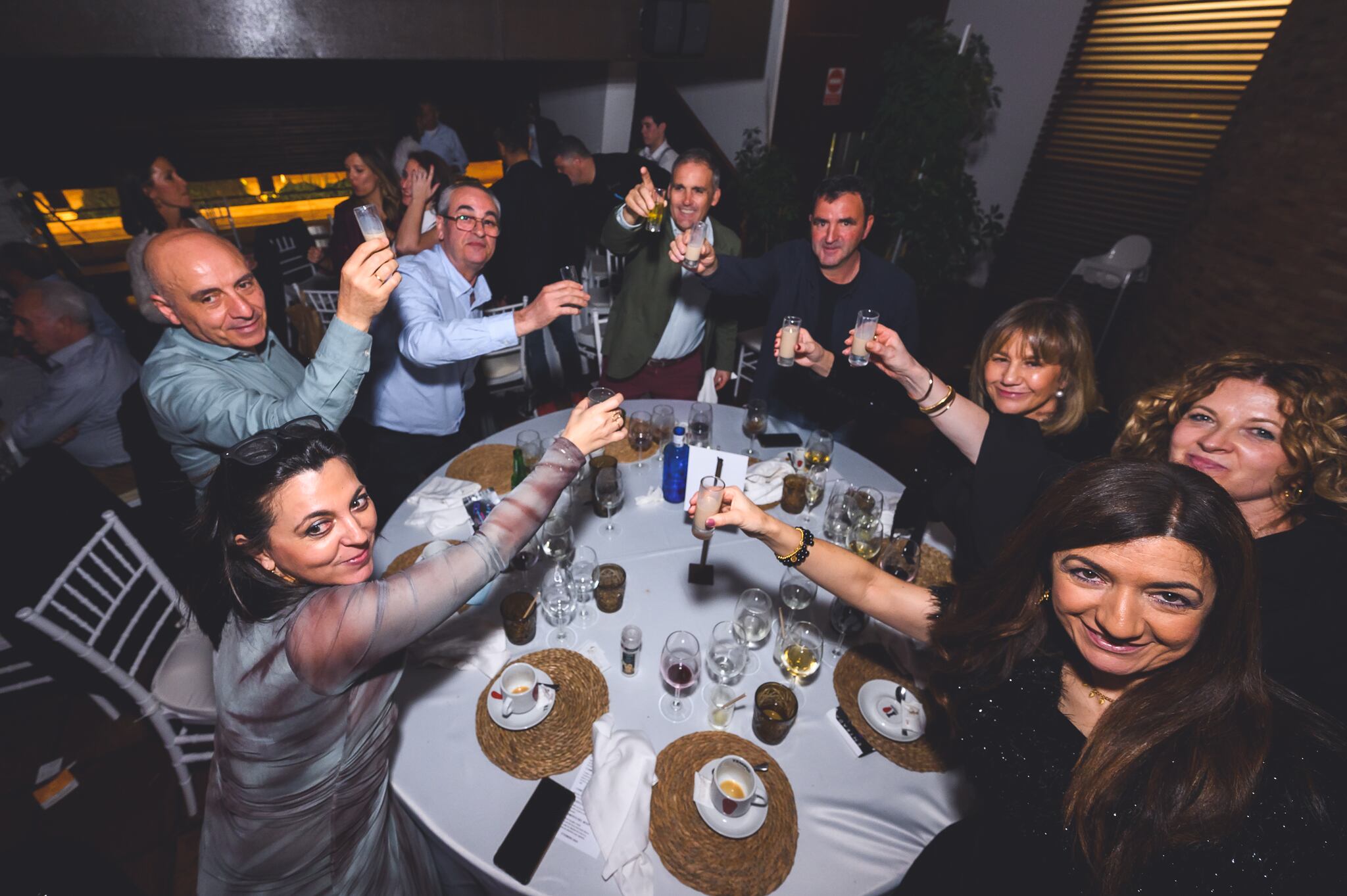 Asistentes a la cena del día de los Enamorados en Ciudad Real con LOS40 Classic.