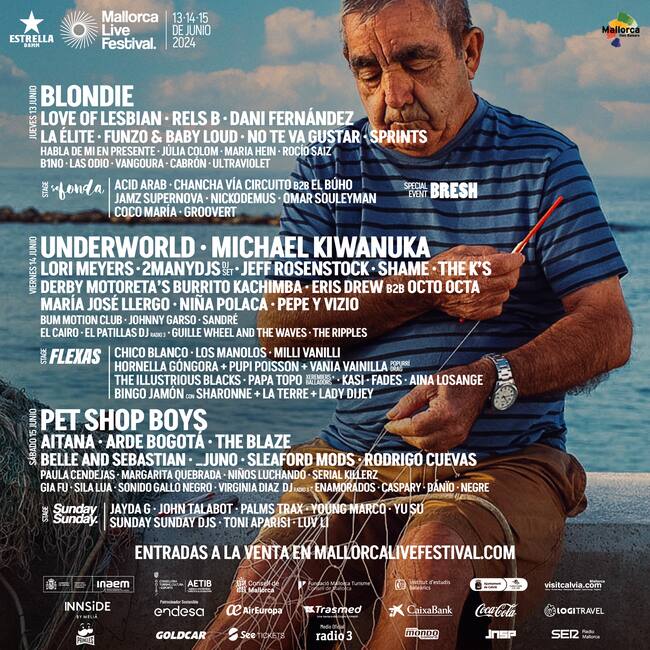 Cartel completo de Mallorca Live festival 2024