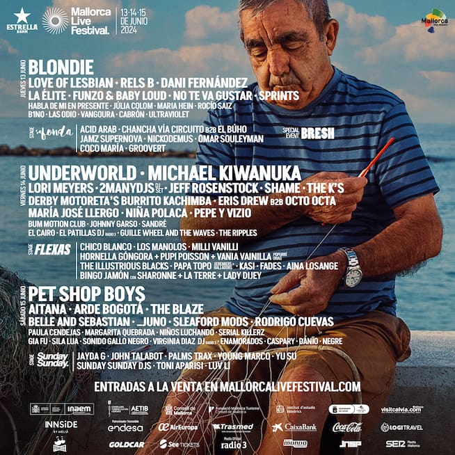 Cartel completo de Mallorca Live festival 2024